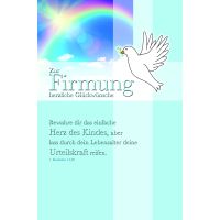 A Firmung Glückwunschkarte mit Briefumschlag Zur...