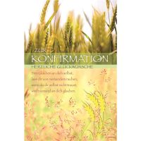 Konfirmation Gerstenfeld Naturkarton...
