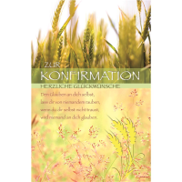 Konfirmation Gerstenfeld Naturkarton...