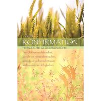 Konfirmation Gerstenfeld Naturkarton...