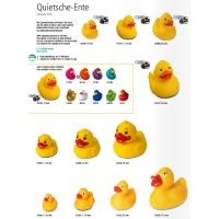 Sortiment Quietscheenten mit Display Inhalt: 40 Dekore...