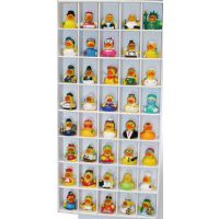 Sortiment Quietscheenten Inhalt: 20 Dekore à 2 Stück