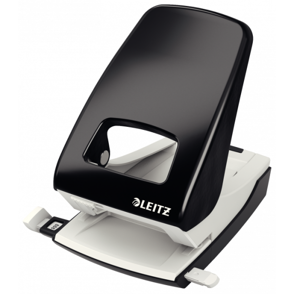 Bürolocher Stark NeXXt, 40 Blatt, schwarz Leitz