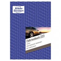 AVERY Zweckform Fahrtenbuch mit Jahresabrechnung 223 A5 40 Blattt
