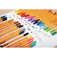 Fineliner STABILO® point 88®, 0,4 mm, rot