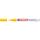 Edding Lackmarker 751 creative, 751-9-005, Stift, gelb, 1-2mm Rundspitze