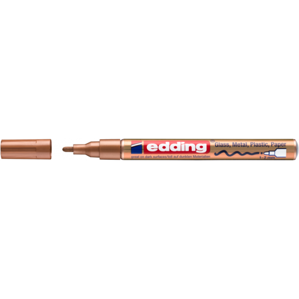 Glanzlack-Marker creative 751, 1 - 2 mm,   kupfer