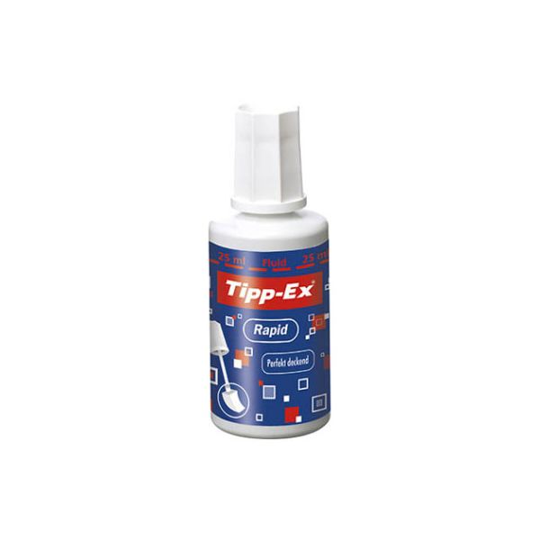 Korrekturfluid Tipp-Ex® Rapid, Flasche à 25ml, weiß