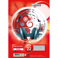 Landre Ringbucheinlagen 100050484, kariert, A4, 70g,...