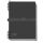 Adressbuch Telefonringbuch Telefonbuchmappe PP 157 x 212 mm schwarz Veloflex