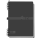 Adressbuch Telefonringbuch Telefonbuchmappe PP 157 x 212 mm schwarz Veloflex