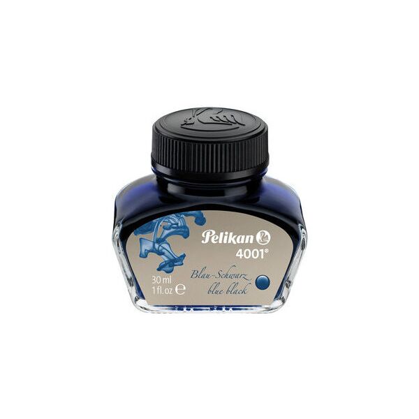 Pelikan Füllertinte 4001 301028 blauschwarz 30ml im Glas 30 Milliliter