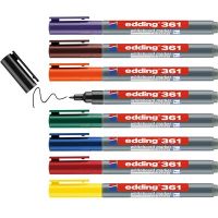 Whiteboardmarker edding 361, nachfüllbar, 8er-Set...