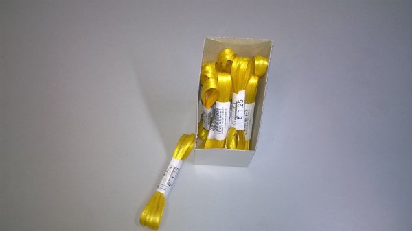 Uni-Doppelsatin – Schleifenband - 3mm x 3m – gelb