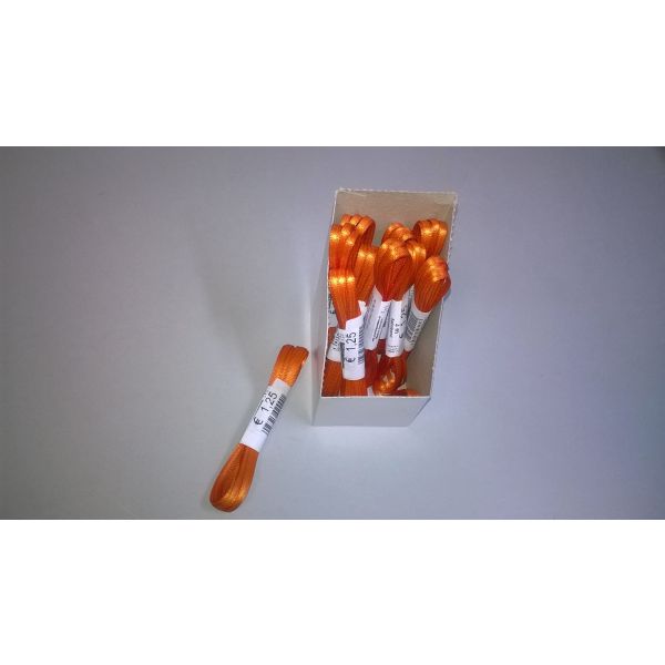 Uni-Doppelsatin – Schleifenband - 3mm x 3m - orange