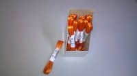 Uni-Doppelsatin – Schleifenband - 3mm x 3m - orange