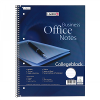 Collegeblock Office A4+, 80 Blatt, 70 g/m², 4-fach...