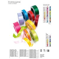 Uni-Doppelsatin – Schleifenband - 3mm x 3m -...