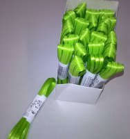 Uni-Doppelsatin – Schleifenband - 3mm x 3m – hellgrün