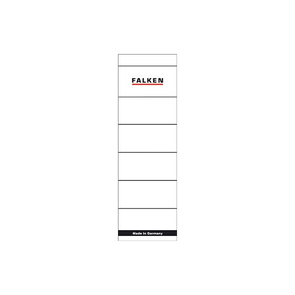 Falken Rückenschilder 80037047, weiß, breit/kurz, 60x190mm, selbstklebend 10 StückFalken Rückenschilder 80037047, weiß, breit/kurz, 60x190mm, selbstklebend 10 Stück