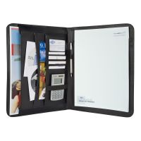 Schreibmappe A4 sw Elegance Unterlagenmappe Konferenzmappe