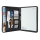 Schreibmappe A4 sw Elegance Unterlagenmappe Konferenzmappe