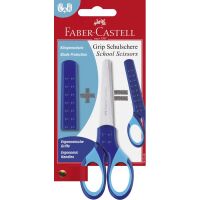 Faber-Castell Kinderschere Grip Schulschere, Edelstahl,...