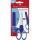 Faber-Castell Kinderschere Grip Schulschere, Edelstahl, rostfrei, 13,5cm, blau