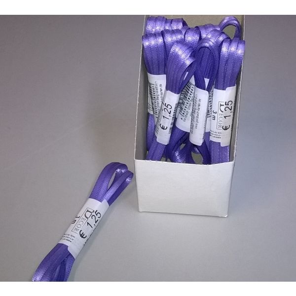 Uni-Doppelsatin – Schleifenband - 3mm x 3m -  flieder