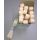 Uni-Taftband – Schleifenband - 15mm x 3m - creme