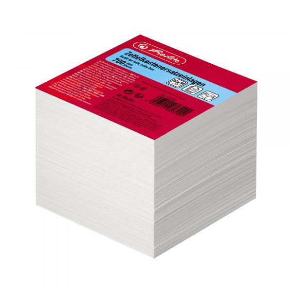 Pelikan Zettelklotz 1603000, 90x90mm, lose, weiß, Papier, 700 Blatt