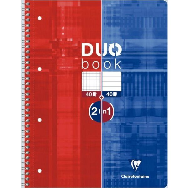 Collegeblock Duo A4 Clairefontaine