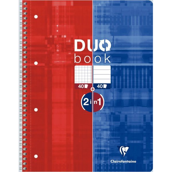 Collegeblock Duo A4 Clairefontaine