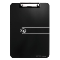 Klemmbrett PS A4 opak schwarz easy orga to go Kunststoff...