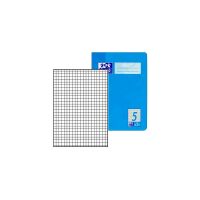 Oxford Schulheft A5 Lineatur5 5mm kariert ohne Rand 16...