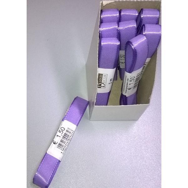Uni-Taftband -  Schleifenband - 15mm x 3m - flieder