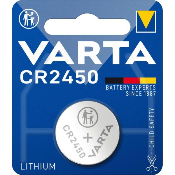 Varta CR2450 3V Batterie Knopfzelle Autoschlüssel u.a. BMW 440i Oono