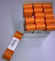 orange - Schleifenband - Uni - Taftband - 25 mm  -  1445 025 40 1503