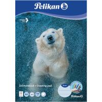 Malblock MC4/100, A4, 70 g/qm, Tiermotiv   , 100 Blatt