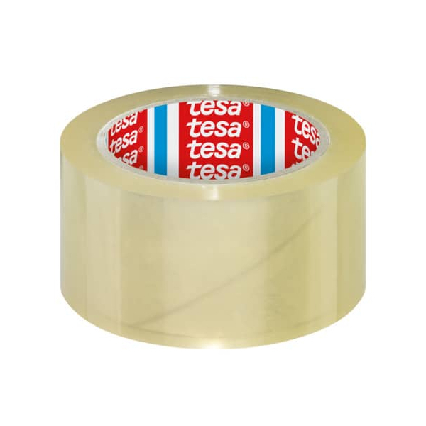 Verpackungsklebeband  tesapack® 4195, PP 66 m x 50 mm, transparent