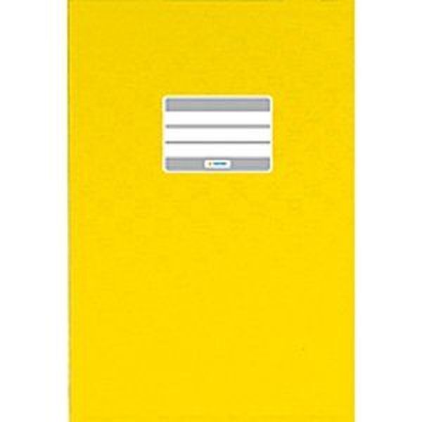 Heftumschlag, PP-Folie, A4, gelb - Herma Heftschoner 7441 A4 Folie gedeckt gelb
