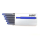 LAMY Tintenpatrone T10 blau - Päckchen mit 5 Patronen