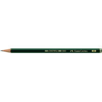 Bleistift CASTELL® 9000 Härtegrad 6B Schaftfarbe...