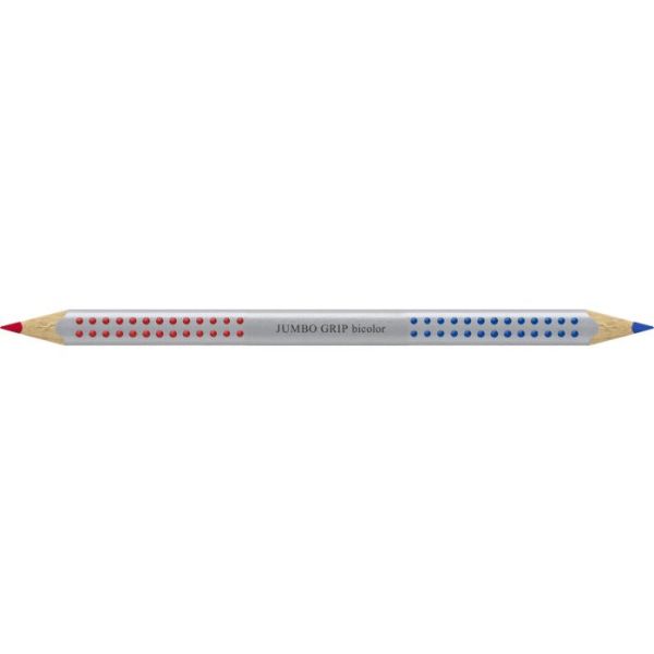 Jumbo Grip Silbentrennstift, rot/blau Wendestift - rot-blau