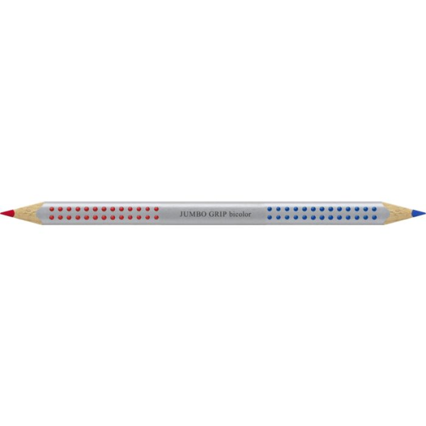 Jumbo Grip Silbentrennstift, rot/blau Wendestift - rot-blau