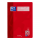 Oxford Schulheft, A4, 5mm kariert/Rand, Lineatur 26, 16 Blatt, rot