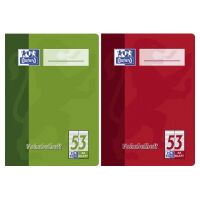 Vokabelheft Oxford Schule, A6, 7mm liniert, Lineatur 53,...