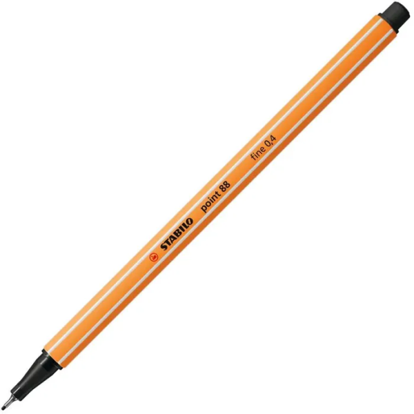 Fineliner STABILO® point 88®, 0,4 mm, schwarz
