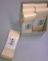 Uni-Taftband – Schleifenband - 40mm x 3m – creme