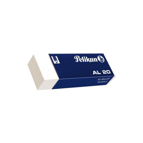 Pelikan Radierer AL20, 65 mm x 21 mm x 12 mm • Größe 65 x 22 x 12 mm